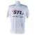 White STL Short Sleeve Dry-Fit Shirt